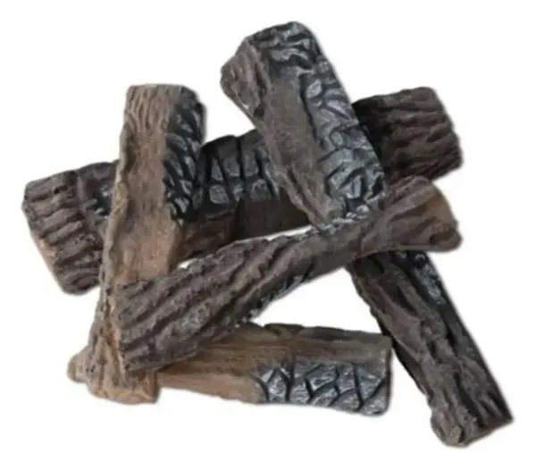 Ceramic log set