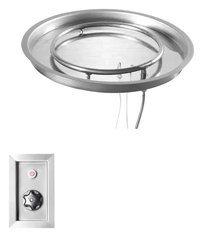Round LPG burner